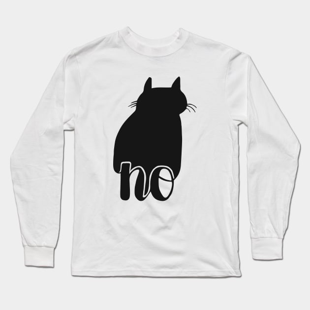 No. Long Sleeve T-Shirt by krimons